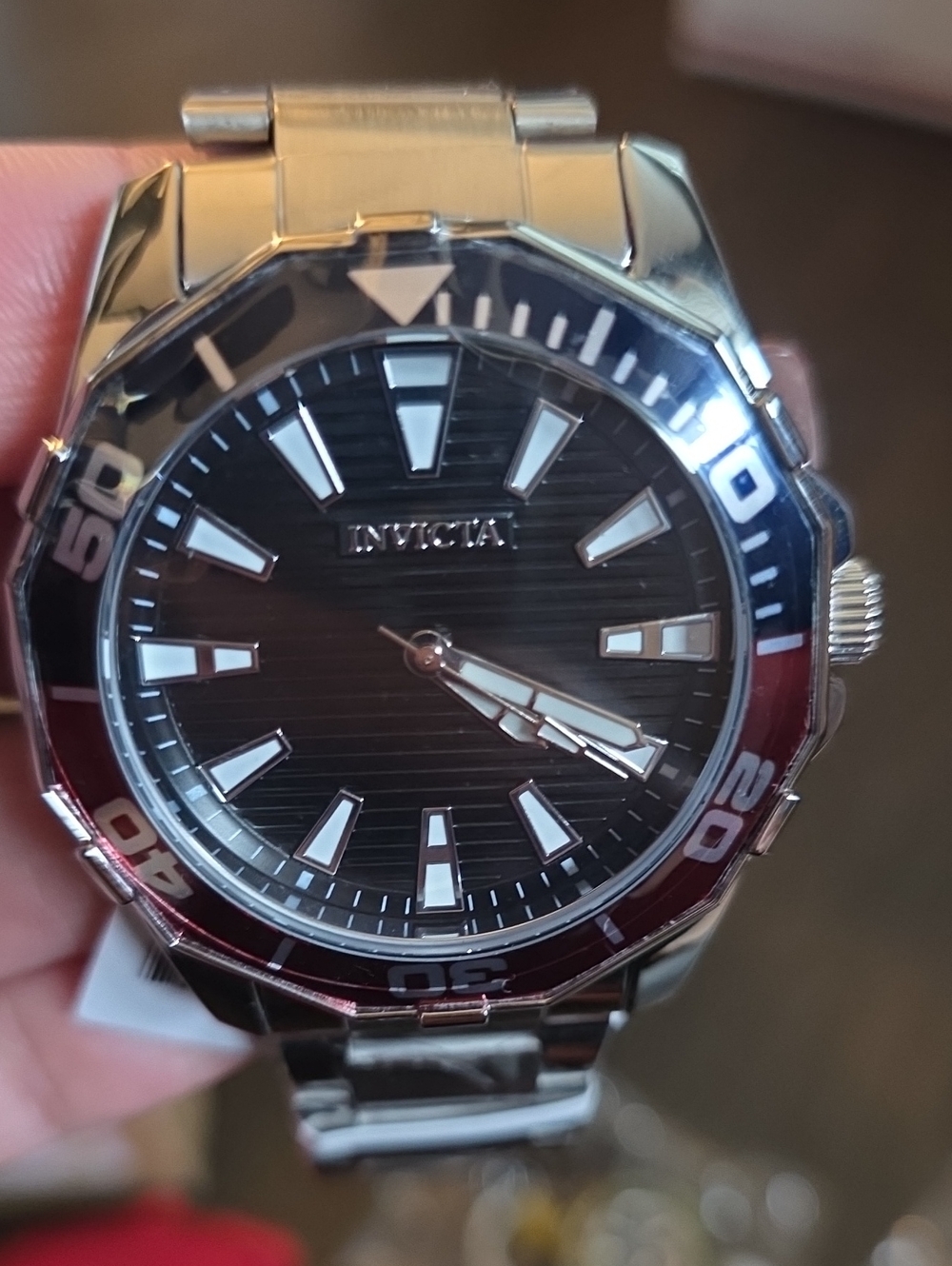 615.  Set Invicta Pro Diver Meridian Special Edition Men's Watch - 46mm, Silver